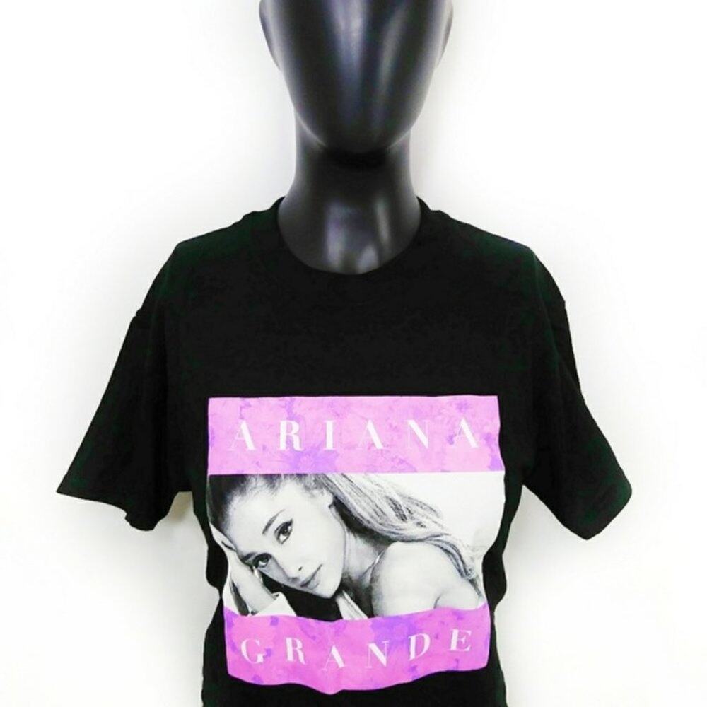 Bravado Ariana Grande black graphic tee small